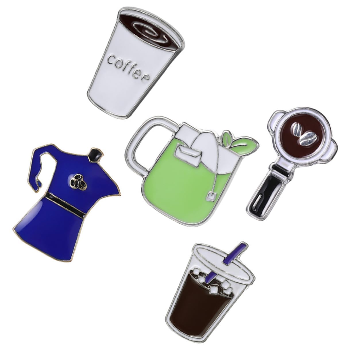 Beavorty Broches De Café De Accesorios Decorativos Y Sombreros Único