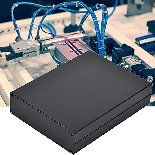 Caja de aluminio para proyectos electrónicos 33x114x150 mm negra miniatura 3