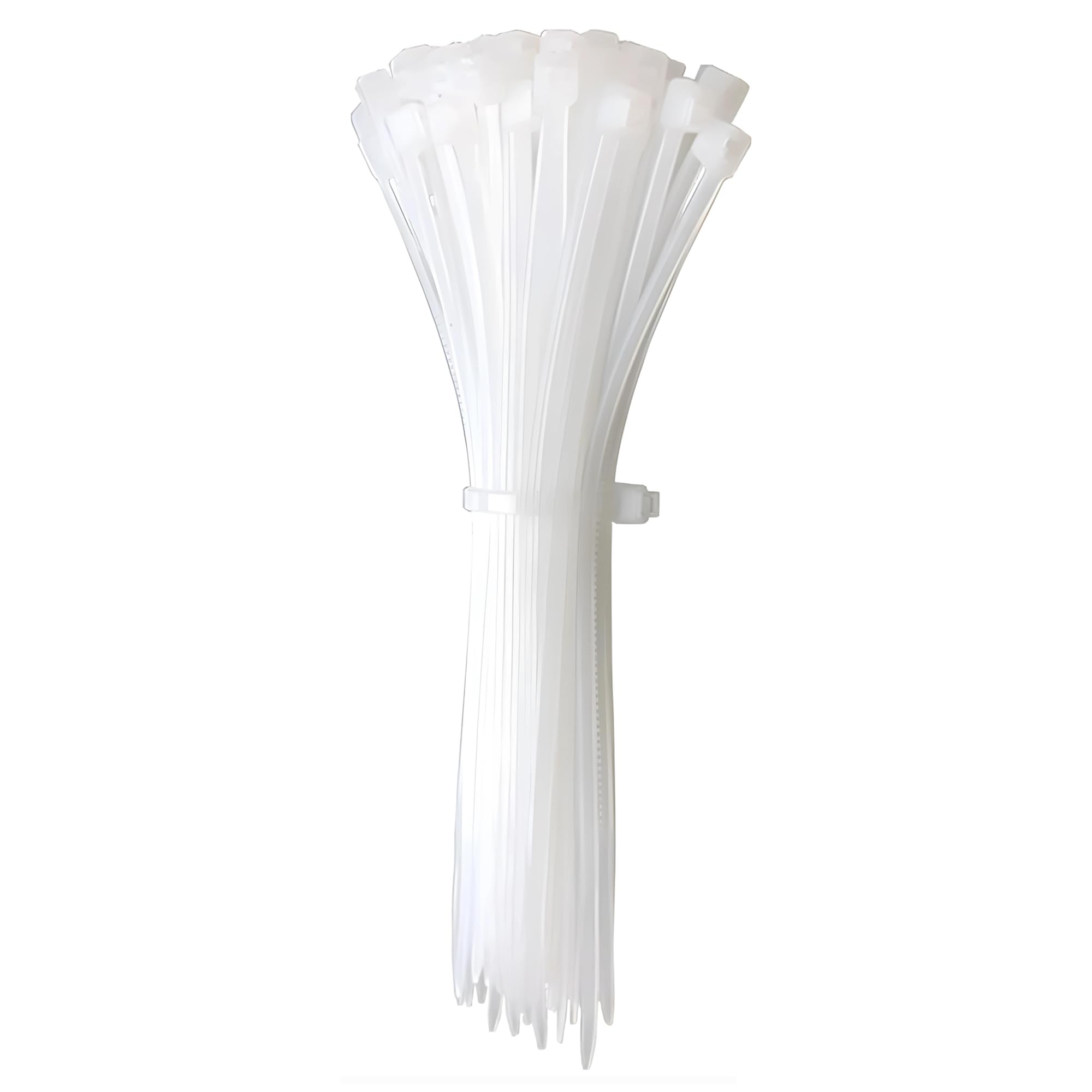 Hian Zip Ties 8 inch Zip Ties 100 Pack, Wire Ties, UV Resistant Cable Ties, Self-locking Plastic Ties for Indoor and Outdoor Use, Multi-purpose (White 200mm x 3.6mm)-image-30