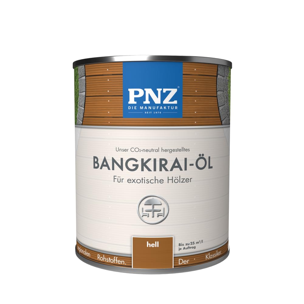 PNZ Olejek bangkirai, pojemnik: 2,5 l, kolor: bangkirai jasny