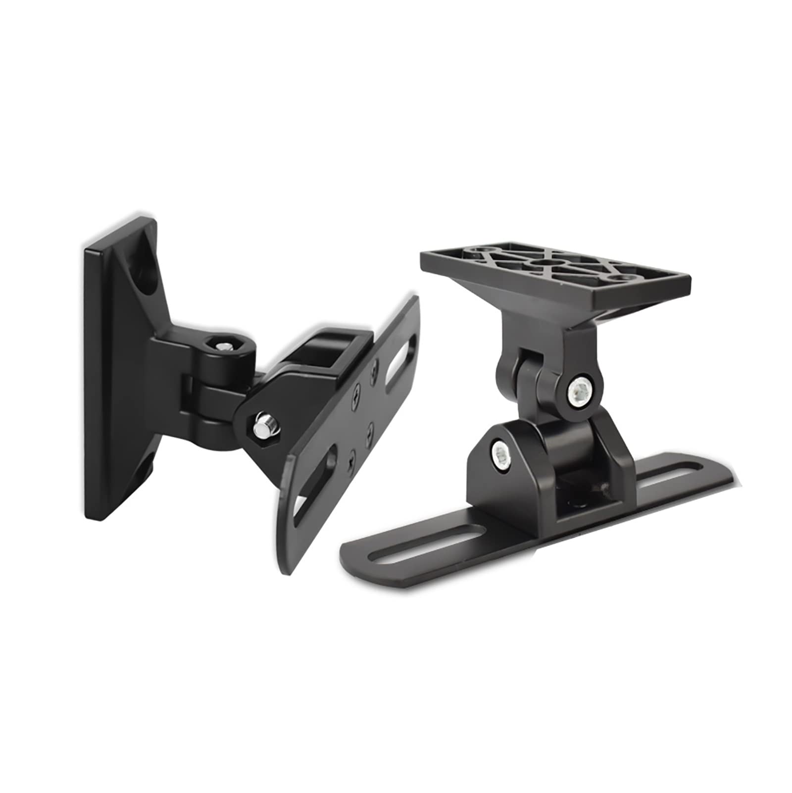 TEmkin Soporte para Altavo,Soporte de Pared para Altavoz, para Sonido Envolvente de Canal y Altavoces satélite, Gira hasta 90º, fácil de Instalar en Interiores y Exteriores