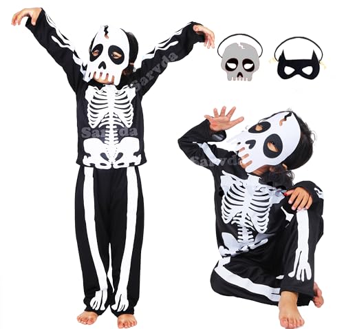 Image of Sarvda Polyester Halloween Costumes For Girls And Boys|Accessories Included|Halloween Fancy Dress For 2 3 4 5 6 7 8 9 10 Year Kids Adult,Multicolor