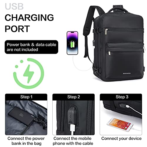 Bostanten Travel Backpack For Women- Flight Approved Carry On Backpack, 15.6" Laptop Backpack Large Lightweight Weekender Bag #TOP3