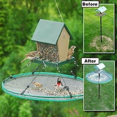 Songbird Essentials 16" SeedHoop SEED HOOP SEED CATCHER PLATFORM BIRD FEEDER