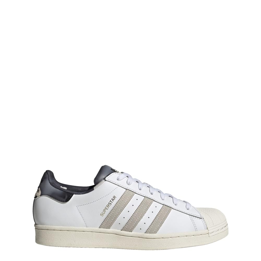 adidas Superstar Shoes Men's, White, Size 7.5