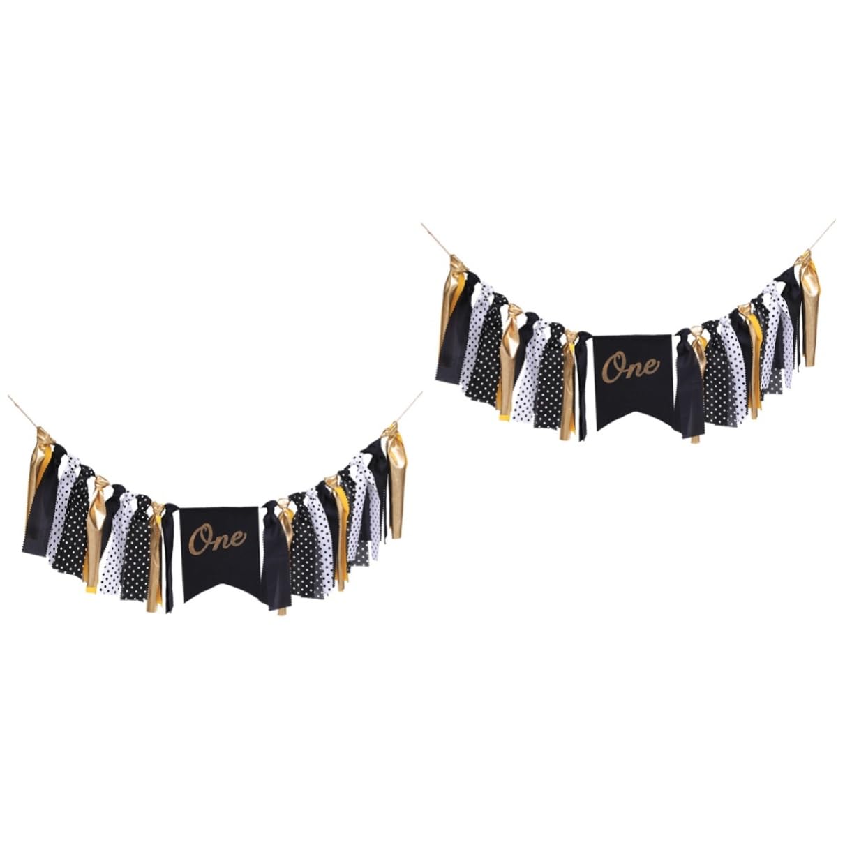 Décoration suspendue jaune et noir pour shooting photo et anniversaire thématique