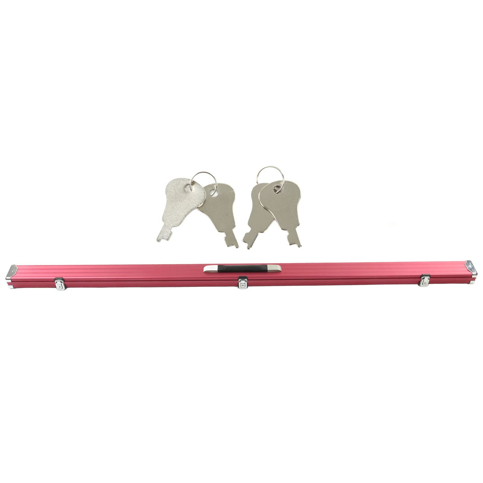 Custodia per Stecche da Biliardo, Custodia per Stecche da Biliardo Leggera in Lega di Alluminio con 2 Slot per Protezione da Polvere, Sporco, Graffi