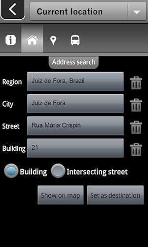 Juiz de Fora, Brasil - GPS Navegador