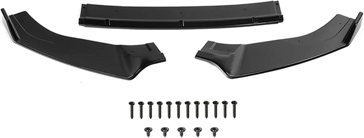 7 / 7.5 GTI R GTD バンパー下唇傷つきにくいカバーカーアク 【フロントバンパーリップスポイラーカーボンルックリップチンスポイラー】