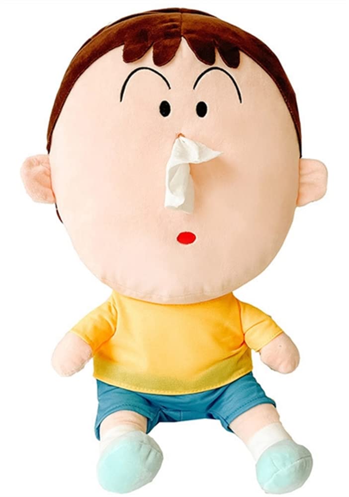toukie Plush tissue Box Tissue Paper Holder Tissue Dispenser Cosmetic Tissue Box Tissue Box for Kitchen Bathroom Bedroom