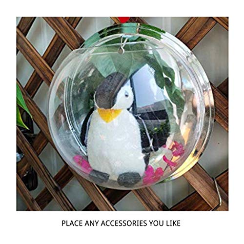 Creative Acrylic Hanging Wall Mounted Fish Tank, Hanging Bowl For Water Plants, Wall Fish Bubble Tank, Hydroponic Air Plant Flower Pot, Mini Aquarium Planter, Home Decor, Fake Plants Nail Stone Etc #TOP4