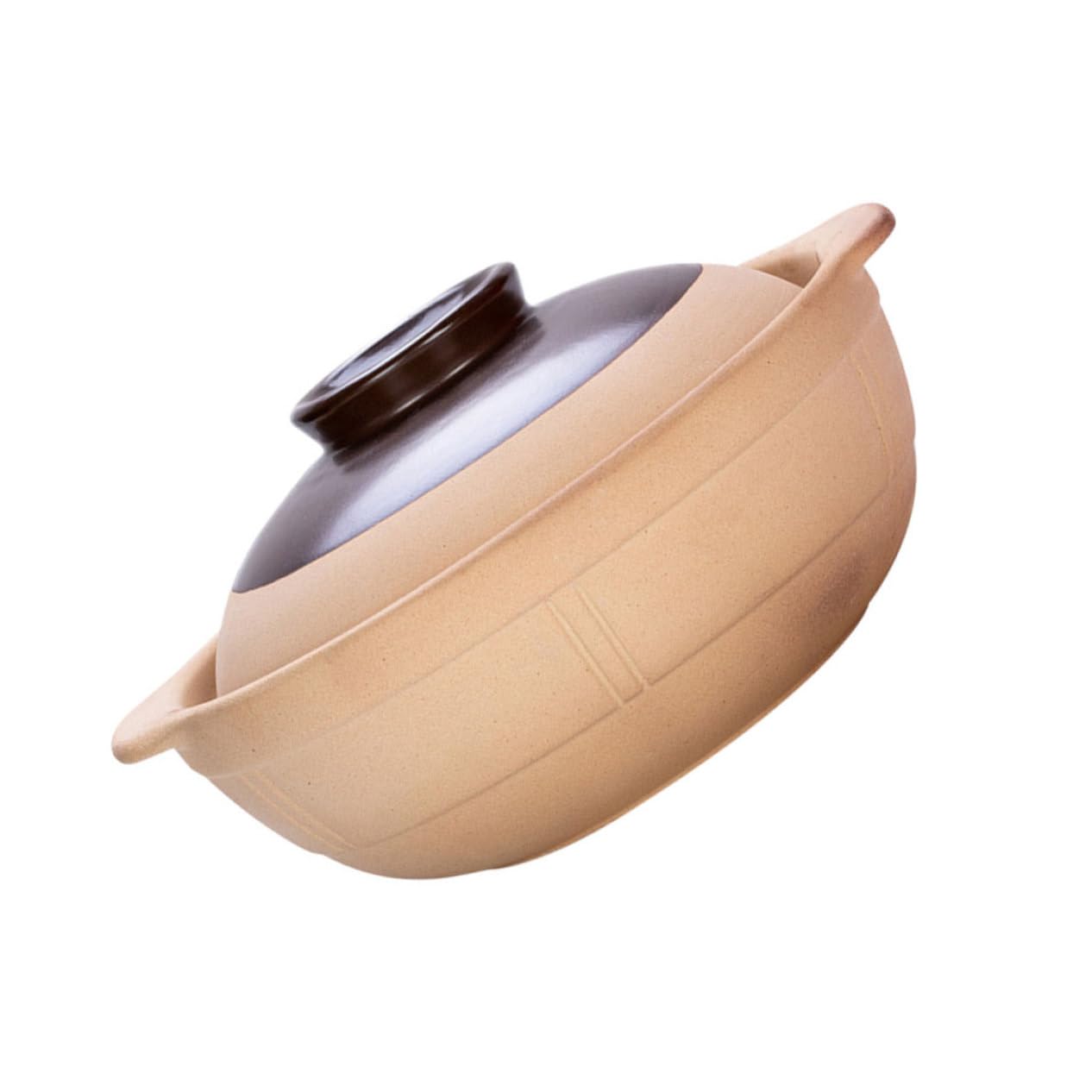 DOITOOL Olla de Estofado de Cerámica 750 Ml Resistente al Calor para Sopa de Pollo Cocina Casera Conservación Uniforme de Calor