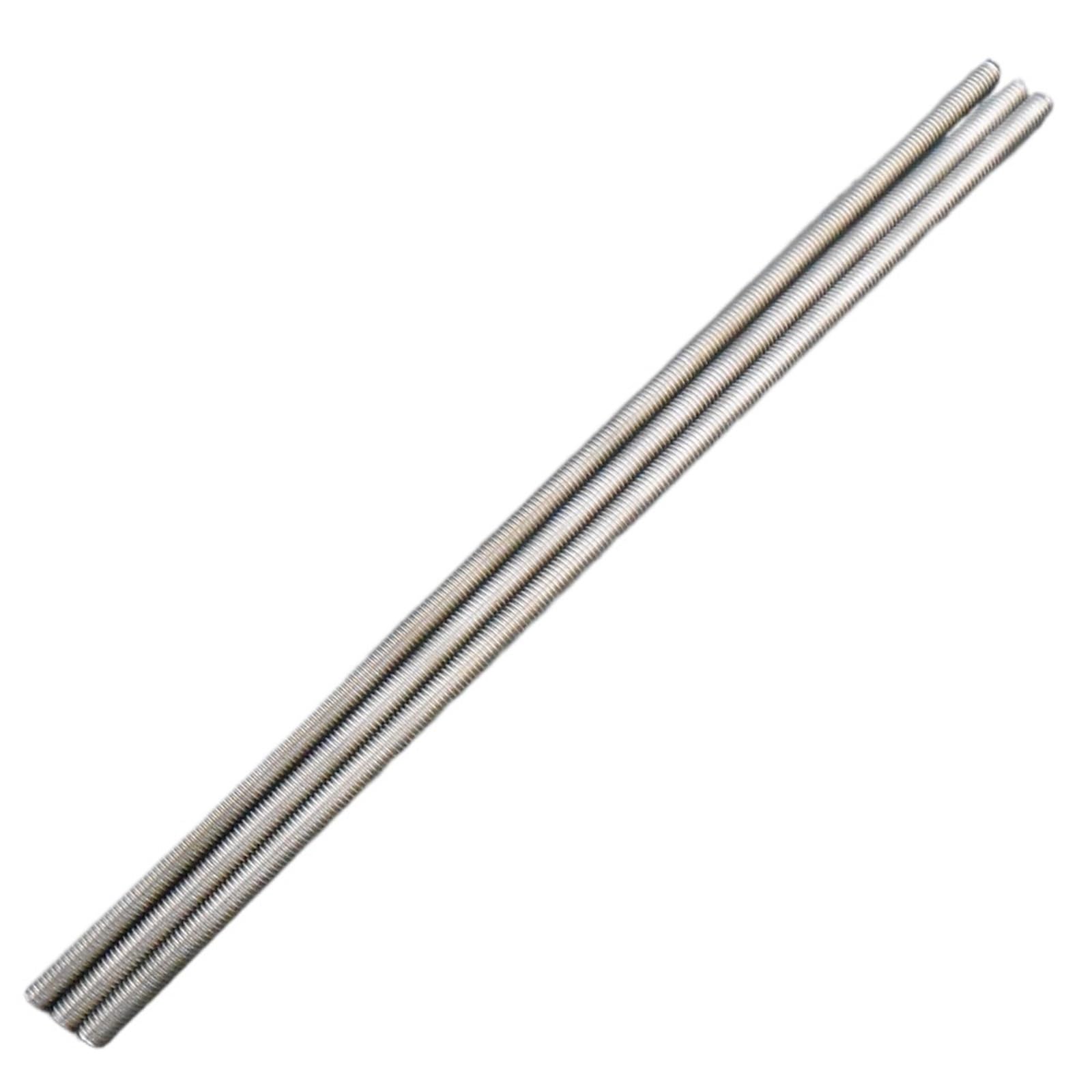 Varilla Roscada M2 .5 M3 M4 M5 M6 M8 M10 M12 pernos de barra varilla roscada acero inoxidable 304 A2-70 longitud 250MM 25CM 2/3/4/5/6/8/10/12MM(M12X250MM 1Pc)