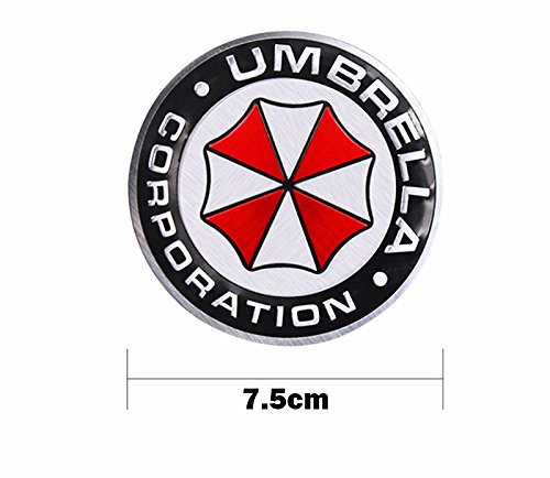 Chaveiro Periférico Resident Evil Umbrella Protetor Guarda-chuva - Foto 3