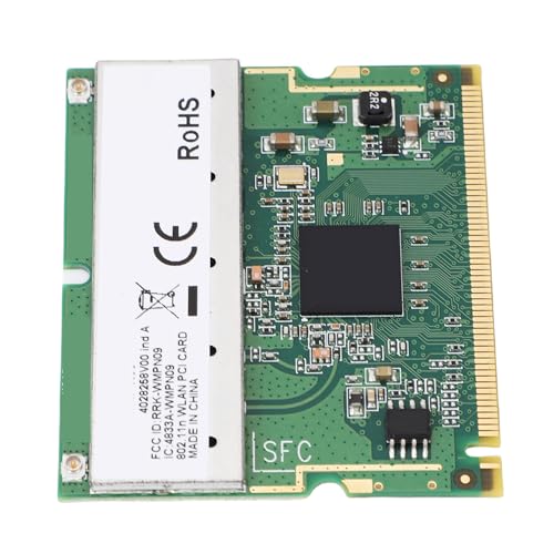 Yoidesu WiFi Wireless Card, Adaptador de Red Inalámbrico 300Mbps para Laptop, Compatible con Windows 7 8 10 11, Tarjeta WiFi PCI E para AR9223 miniatura 4