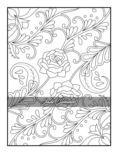 100 Amazing Patterns: An Adult Coloring Book with Fun, Easy, and Relaxing Coloring Pages - Image 36