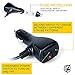 Xprite 240 LED White Roof Top LED Emergency Strobe Lights Mini Bar for Cars Trucks Snow Plow Vehicles Warning Caution Lights w/Magnetic Base