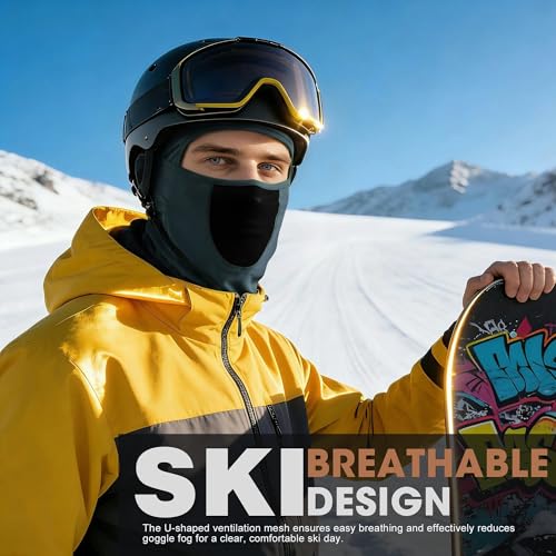 Image of WTACTFUL Breathable Balaclava Face Mask Men, Summer UPF 50+ Sun Protection