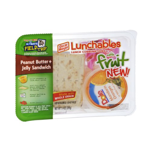 Oscar Mayer Lunchables Peanut Butter+Jelly Sandwich with