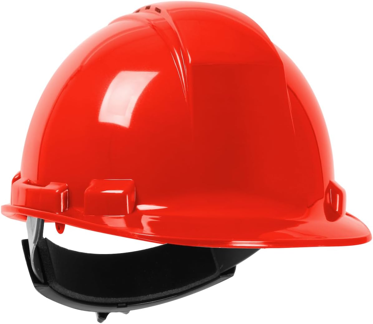 Dynamic Whistler Cap Style Vented Hard Hat, HDPE Shell, ANSI Type 1, Class C, 4-Point Suspension, Wheel Ratchet Adjustment, Dark Green