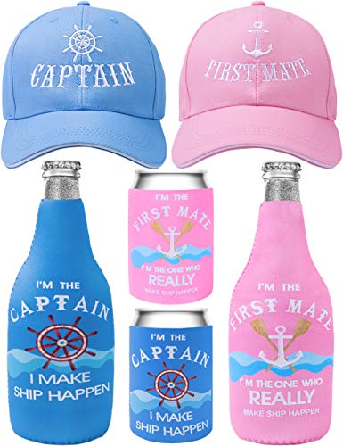 Captains Hat, Captain First Mate, Captain and First Mate Hats, Boat Gifts, Boat Captain Gifts, Retirement Boat Captain Gift, Boaters Gifts, Boat Lovers Gifts, Gift for Boater, Boat Captains Hat