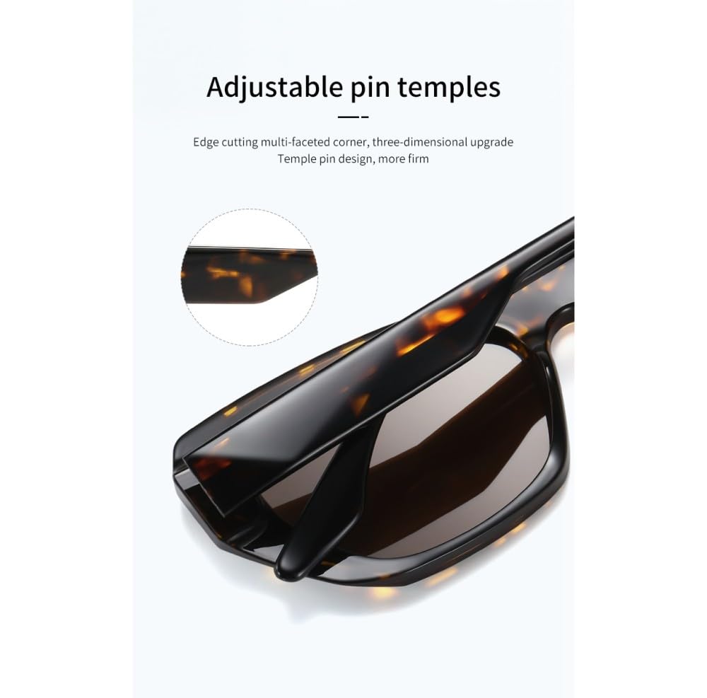 Gafas de sol tipo ojo de gato para mujer, gafas de sol polarizadas UV400, gafas irregulares con montura, gafas de viaje para playa