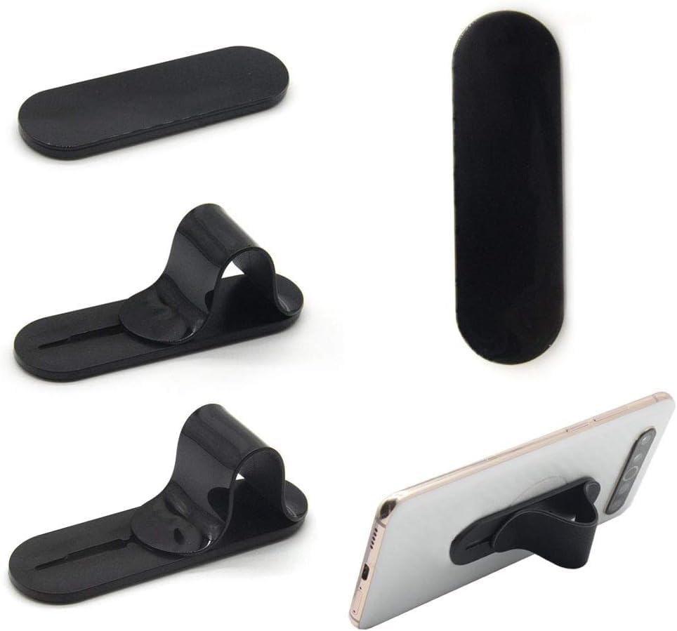 Cell Phone Grip, Universal Handheld Finger Strap Loop Holder for iPhone Samsung Smartphone Kindle Tablet Car Vent Holder by FourPlusOne-image-21