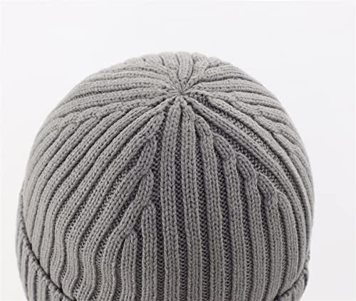 Image of Connectyle Fleece Lined Cuffed Beanie Hat for Men Women Knitted Winter Wool Beanies Skull Cap Warm Watch Hat