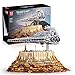 Modèle de vaisseau spatial technique, 5162 pièces Grand UCS Empire Over Jedha City Super Star Destroyer, jouet de construction de vaisseau spatial géant Moc compatible avec Lego Star Wars statique, 50
