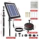 Solar Springbrunnen Für Außen 3.5W, Solarbrunnen Für Draussen Mit 3M Kabel, 6 Fontänenstile, Solar Teichpumpe Für Außen 180L/H Springbrunnen Solar Teich Für Garten, Vogel-Bad