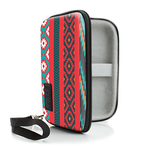 image for USA Gear Hard Shell iPod Travel Case Compatible with Apple iPod Touch 