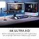 AVerMedia Live Streamer CAM 513 - 4K 30fps UHD Weitwinkel Webcam, für Gaming, Fixfokus, für Innenbeleuchtung, perfekt für OBS, Zoom, PC/Mac, Schwarz