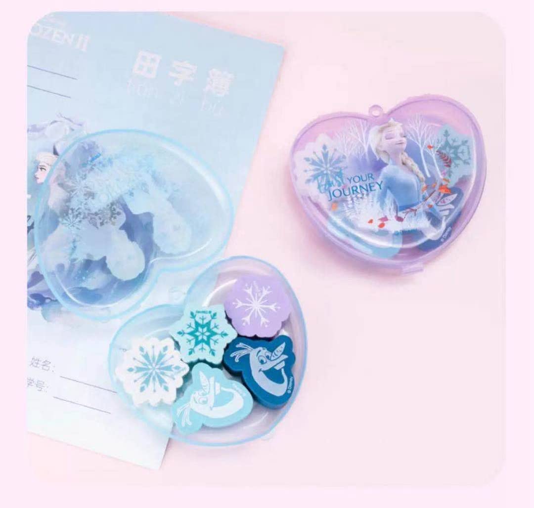 Amazon | 消しゴム アナと雪の女王 アナ雪 エルサ アナ (アナ雪ハート