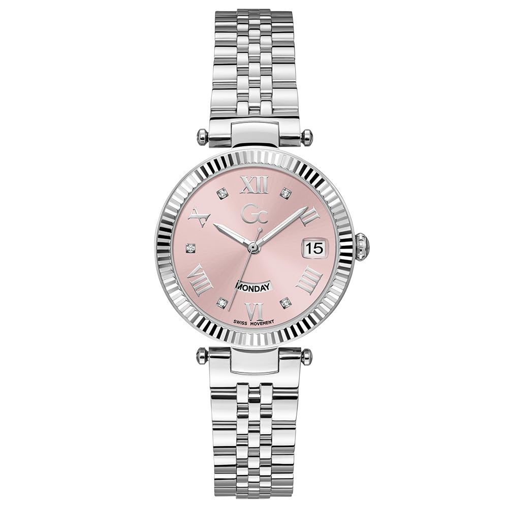 GC Women Pink Wrist Watch - Z01001L3MF (B0BKWD64PC) Amazon Price History, Amazon Price Tracker
