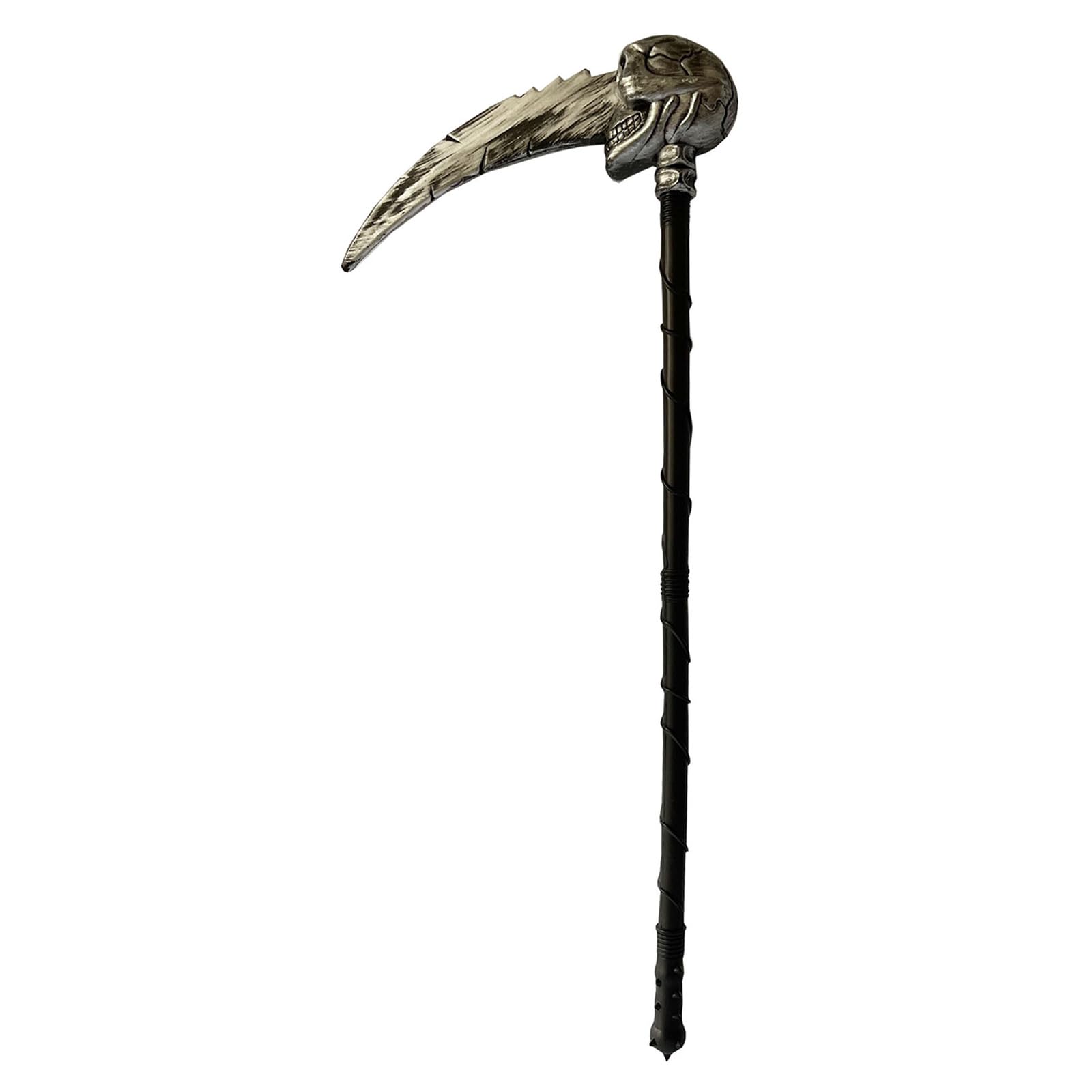 ROYJJ Halloween Sickles Death Tridents Demons Head Sickles Dismountable Sickles Ornament Grim Reapers Props for Carnivals Halloween Grim Reaper Scythe Costume Props