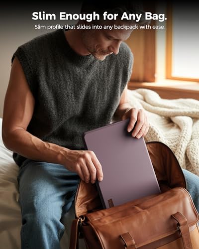 Image of FEDUS MONARC Designer Premium Vegan Leather Laptop Sleeve Bag Case 13.3 inch, Shockproof Office Laptop Cover Pouch Accessories Carrying Bag for MacBook, HP, Dell, Lenovo, Asus for Men & Women