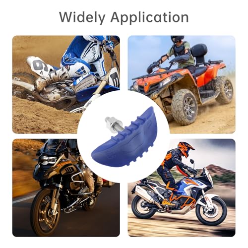 Image of Windance Wheel Rim Lock Inner Tire Lock Replacement for Motorcycle Motocross Dirt Bike Pit Bike (Blue, 1.6inch)