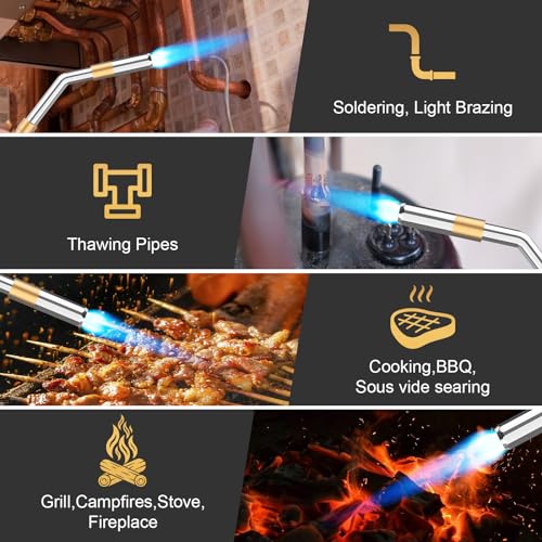 Jayicheng Propane Torch Head,Trigger Start Mapp Gas Torch Head thumb #5