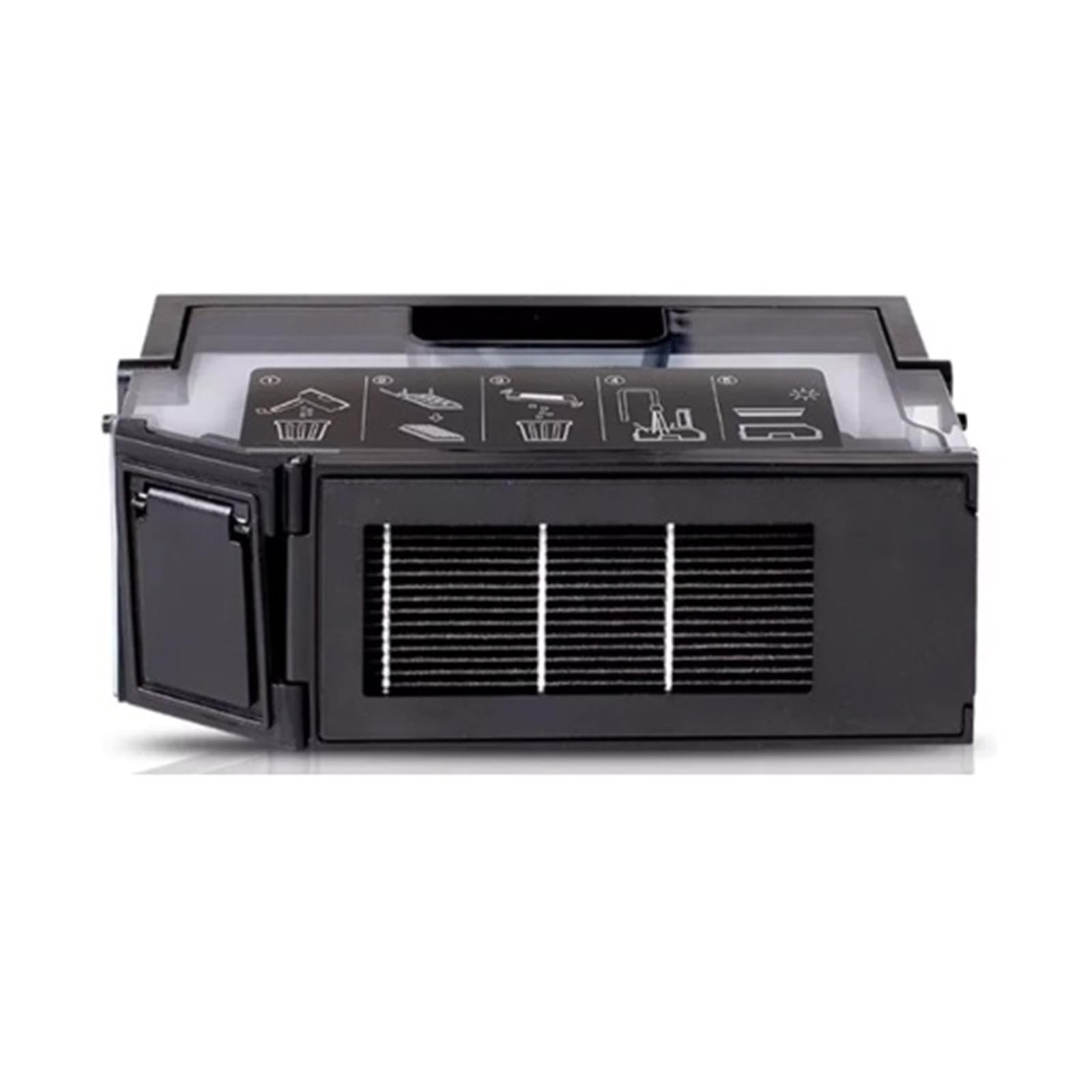 JWEINENL Compatible For Ecovacs, For DEEBOT, X1/X2/X5/T20/T10/T30/X8/T50/T80 Series, Dust Box, Robot Vacuum, Maintenance Parts(X2 All Series Black)