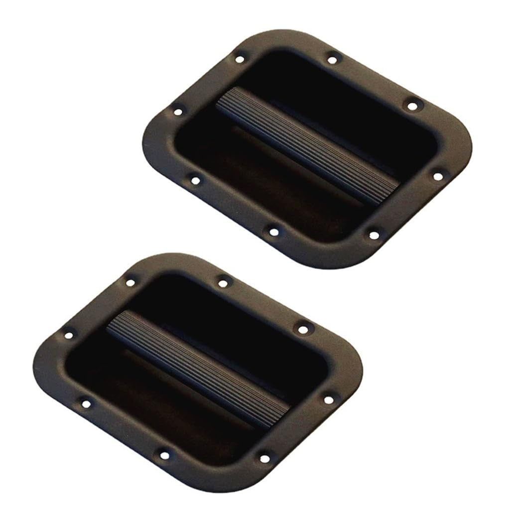 Lautsprechergriff, Subwoofer, Verstärker, Lautsprecher, Schrankgriff, Metallgriff, Klangzubehör, Einbaulautsprecher-Griff, 2 Stück
