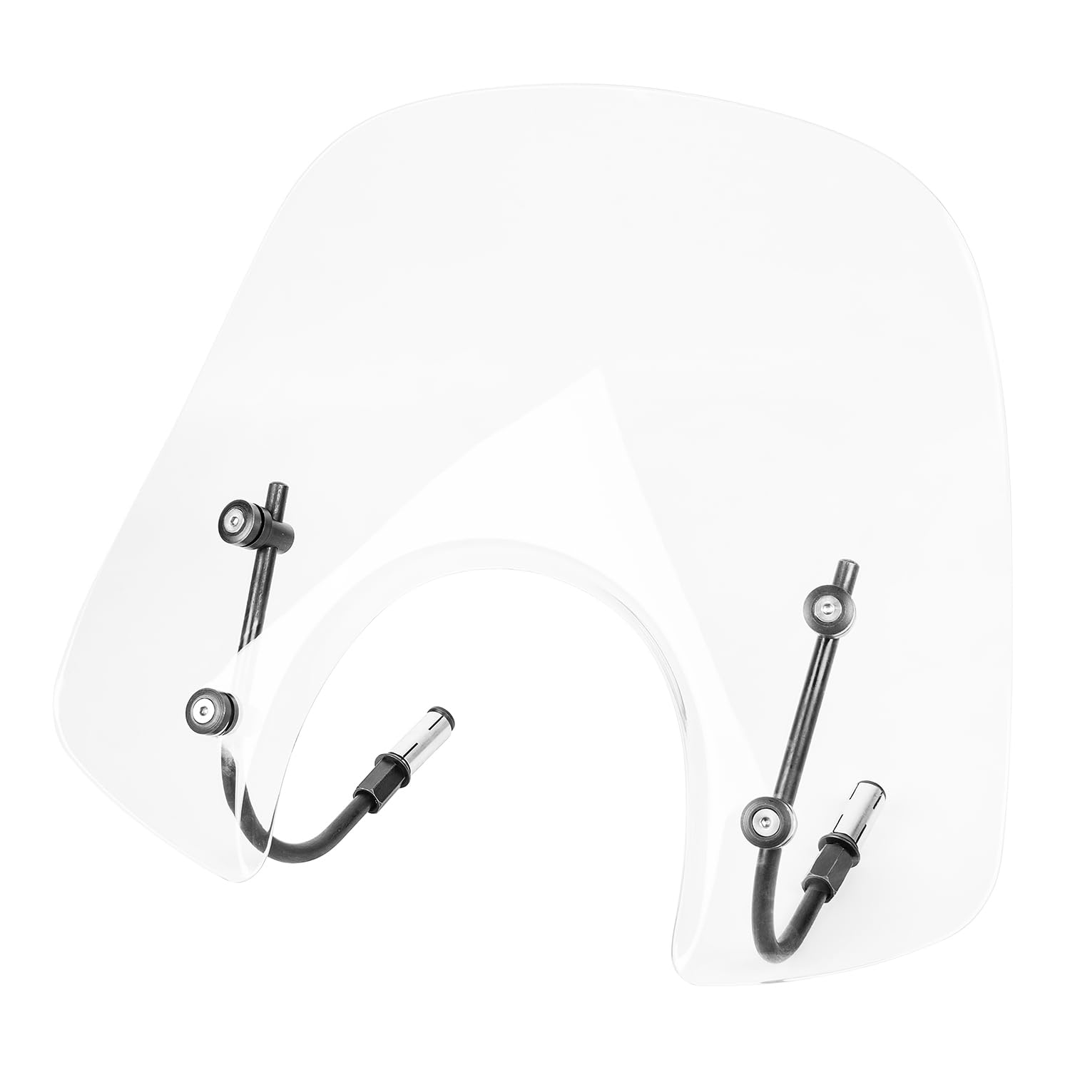 Scooter Bikes Windscreen for Piaggio Primavera 150 GTS 250 300 2017 2018 2019 Round Headlight Front Fairing Windshield Wind Deflector Visor GTS250 GTS300 (Clear)