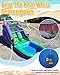 21FT(L) Commercial Water Slide for Adults Kids, 100% PVC Inflatable Adult Water Slide with Blower and Water Tube, Giant Big Blow Up Water Slides for Backyard Outdoor, 21x9x12ft