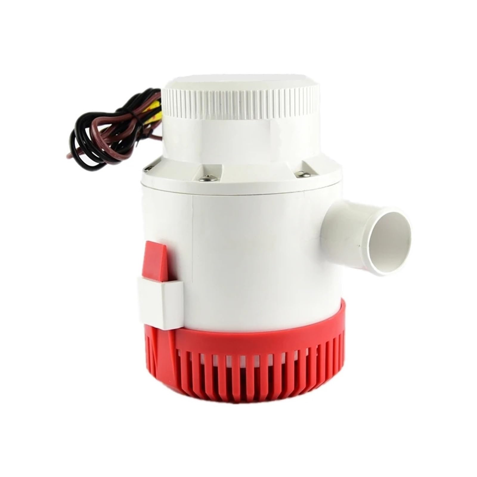 Submersible Bilge Pump, 3000 GPH Non-Automatic 12V DC Marine Water Pump, 1.5 Inch Side Discharge, for Boats, Yachts, Fishing Vessels