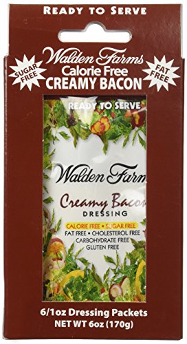 Walden Farms Ready To Serve Dressing Packets Creamy Bacon 6 oz - 6 Packets