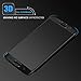 Basesailor Galaxy S7 Edge Tempered Glass Screen Protector(2 Pack), Full Coverage, Anti-Scratch, HD Clear 3D Curved Film for Samsung Galaxy S7 Edge (Not For Galaxy S7) (Black)