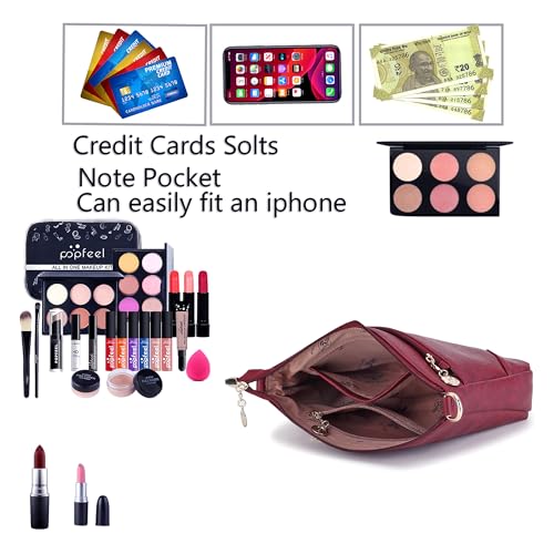 Image of WOMEN MARKS Women's PU Leather Sling /Crossbody Bag stylish look for women /girls
