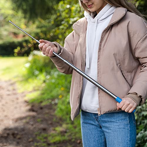 Disc Golf Retriever Pole Longest Length 18 FEET Stainless Steel Accessory Telescopic Fits in Bag Lightweight - Thumbnail 5