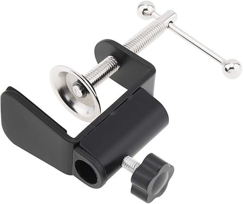 Miniatura 6 de OriGlam Accesorio de montaje de soporte de base con abrazadera en C, abrazadera Super C de alta resistencia, abrazadera de montaje de mesa de