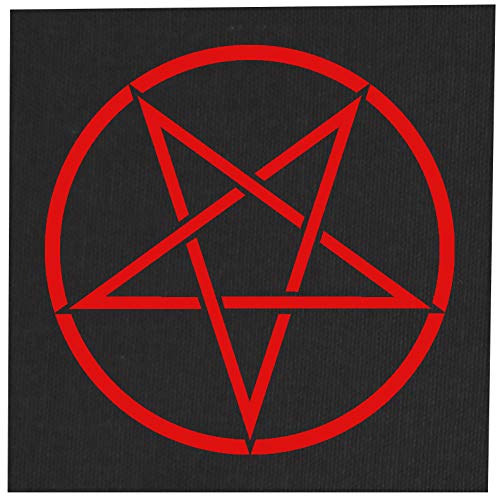 Demonic Pentagrams Demon Altar Cloth Azazel Goat Devil Pentagram