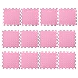 Dick und langlebig: Die dicken Matten verhindern, dass das Baby beim Sitzen beim Spielen verletzt wird. Sie können auch als Gymnastikmatte im Innenbereich verwendet werden, was zur Aufbewahrung praktisch ist.